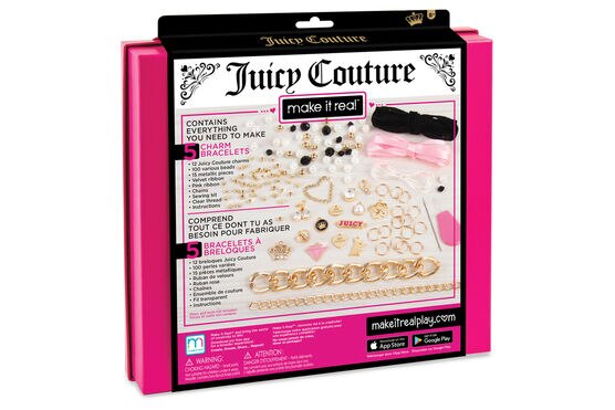 Juicy Couture 130pc Gold Bold Chain Bracelet Kit, , hi-res, image 2