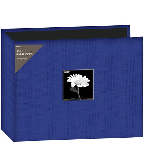 Cute Blue Fabric Planners, Ring Binder, Traveler's Journals, Scrapbook