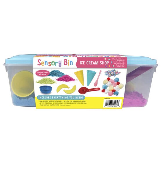 Creativity for Kids Ice Cream Shop Sensory Bin Play Set, , hi-res, image 9