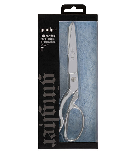 Gingher 8 inch Featherweight Bent Trimmers — AllStitch Embroidery
