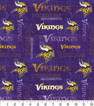 Minnesota Vikings NFL Womens Repeat Logo Print Polyester Sleepwear Pan