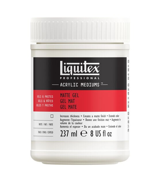 Liquitex Matte Gel Medium 8oz