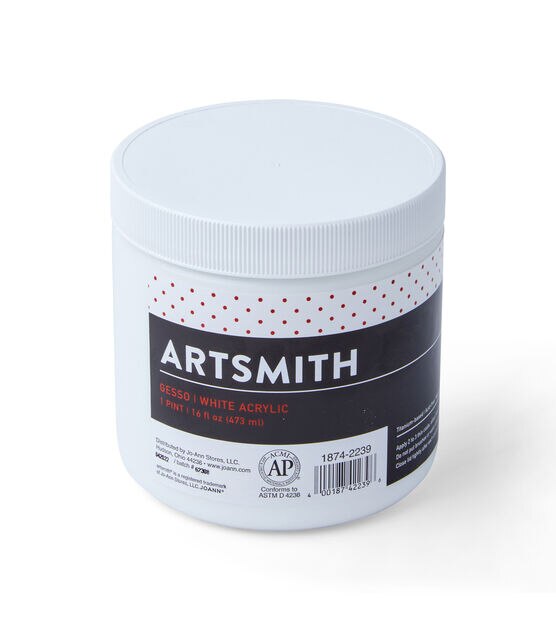 Shop White Acrylic Gesso for Canvas & More