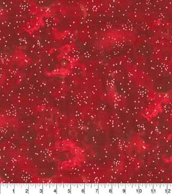 Fabric Traditions Red Blender Cotton Fabric by Keepsake Calico, , hi-res, image 2