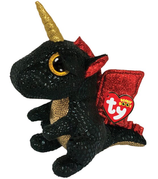 Ty Inc 6" Beanie Boos Unicorn Dragon Plush Toy