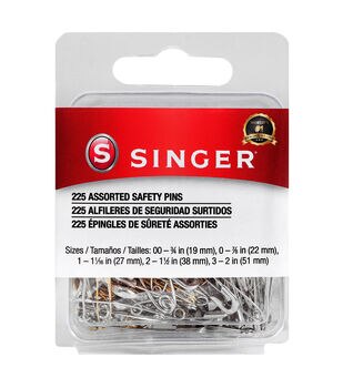 SINGER Assorted Large Eye Needles with Collectible Magnet Storage 12 ct