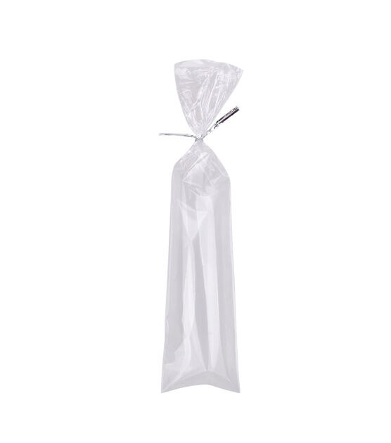 4 x 9.5 Dots Cellophane Treat Bags With Twist Ties 20pk by STIR