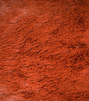 Faux Fur Fabric, Red- Width 75cm – Lincraft