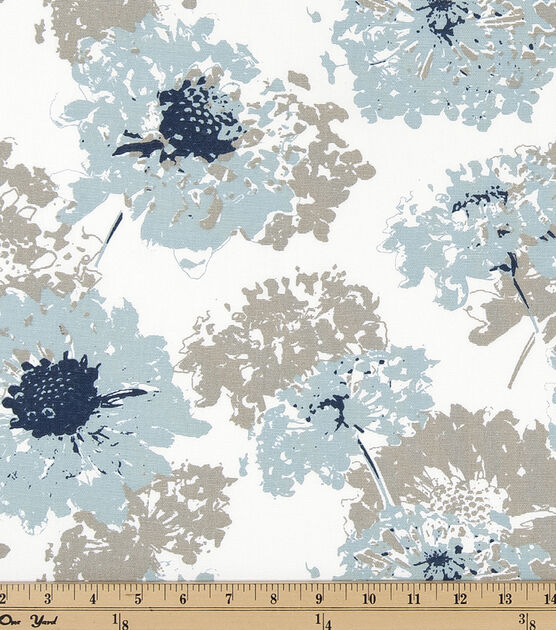 Premier Prints Upholstery Fabric Fairy Spa Blue