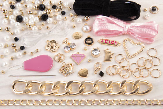 Juicy Couture 130pc Gold Bold Chain Bracelet Kit, , hi-res, image 3