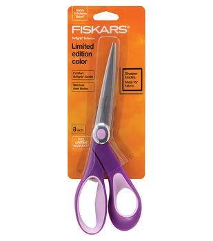 Fiskars 3pc Softgrip Titanium Scissors Set Purple