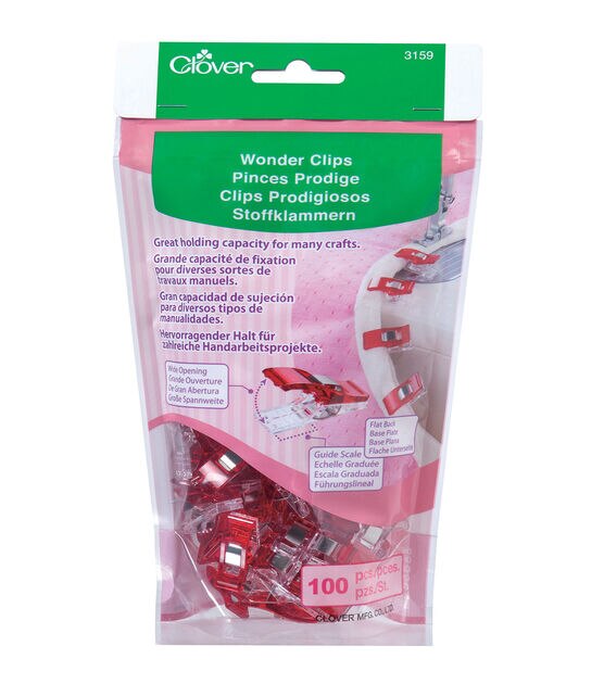 Clover 26 Piece Variety Pack Wonder Clips - 3190