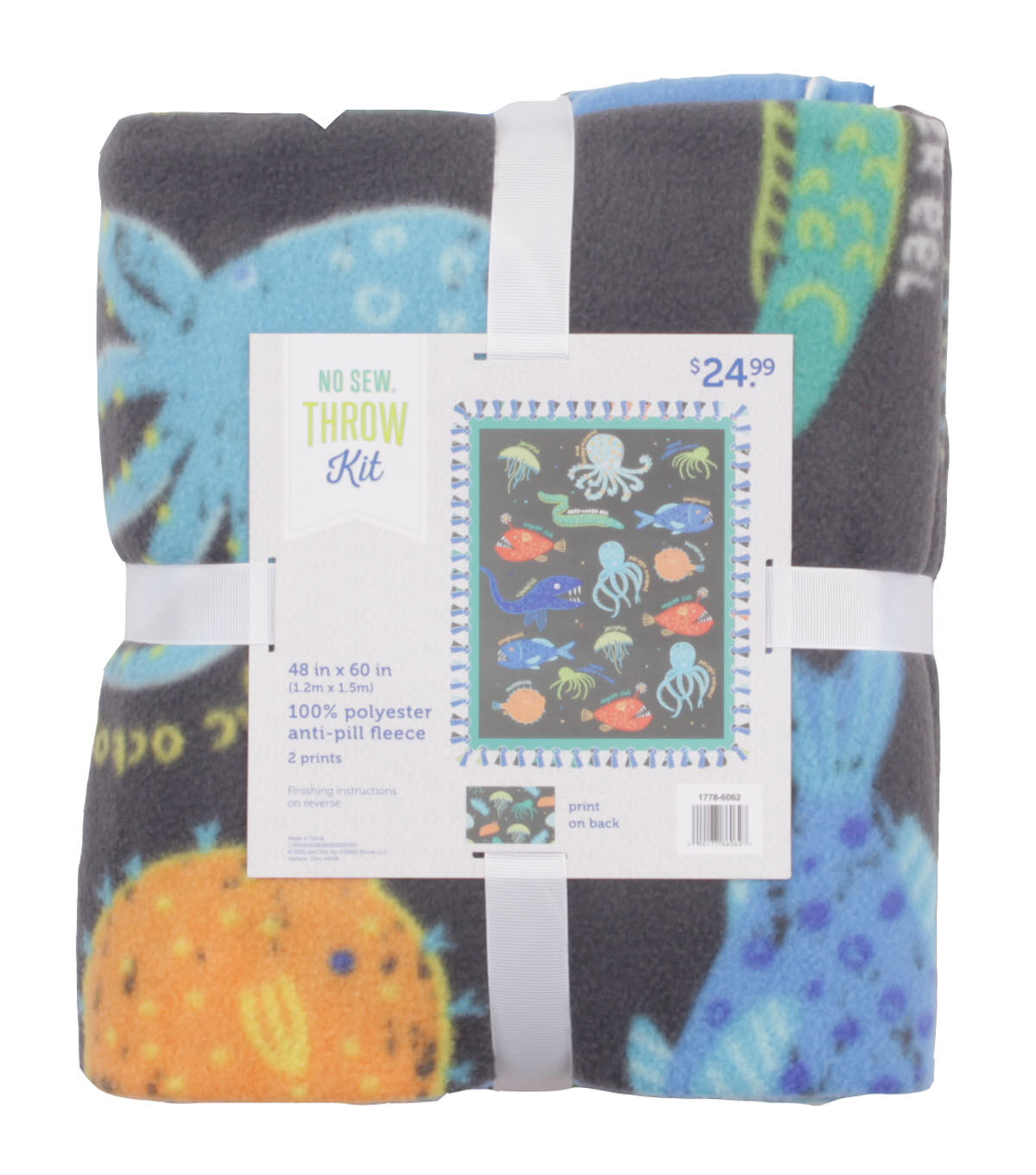 Joann fabrics no sew fleece 2024 kits