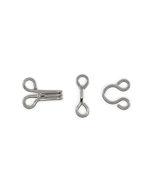  40 Set Extra-large Covered Sewing Hook and Eye Latch