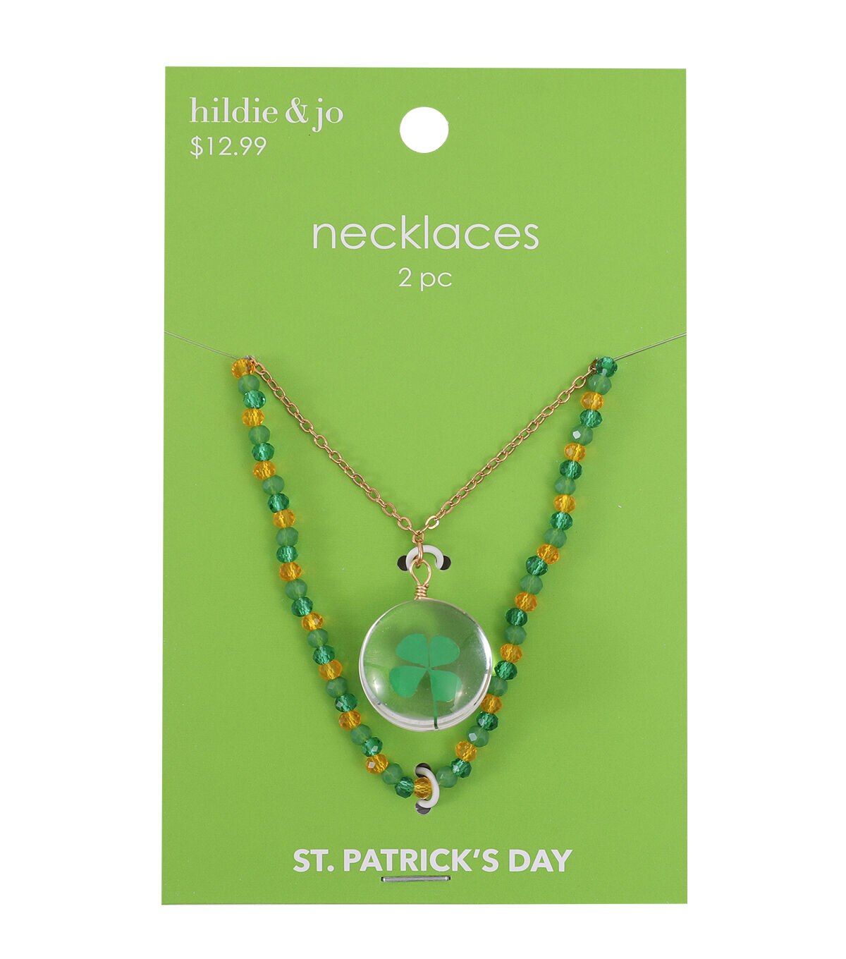 Feeling lucky? 🍀✨ Celebrate St. Patrick's Day in style with our sweet  clover necklaces! Swing by @mflynnjewelry today from 11-5 to... | Instagram
