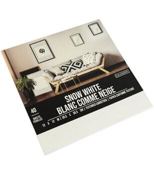 Grafix 25 Sheet 12 x 12 Opaque Black Plastic Cardstock