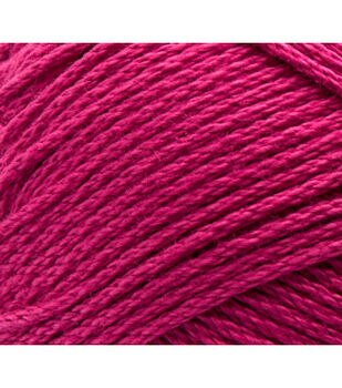 Lion Brand 24/7 Cotton Yarn-Rose 