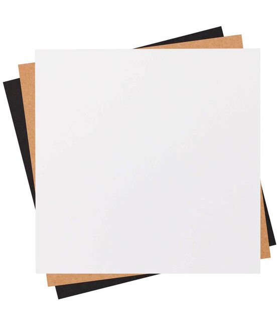 Kraft Board, White