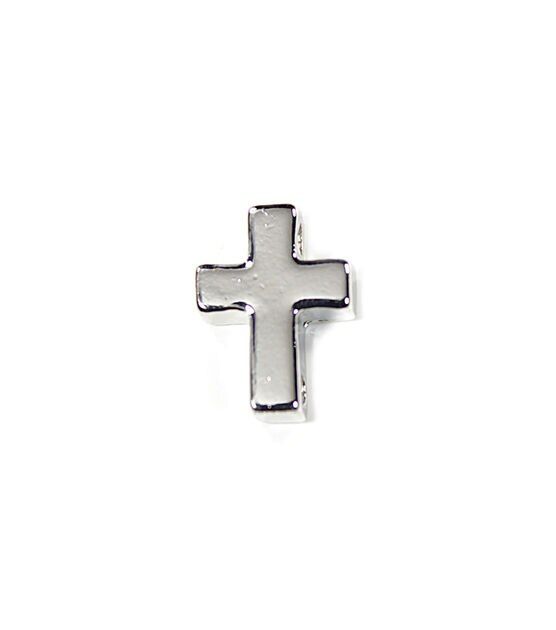 18K Gold Cross Beads, Cross Spacer Beads, Silver Cross Beads, Sterling  Silver Bead, DIY Accessories, Jewelry Supplies