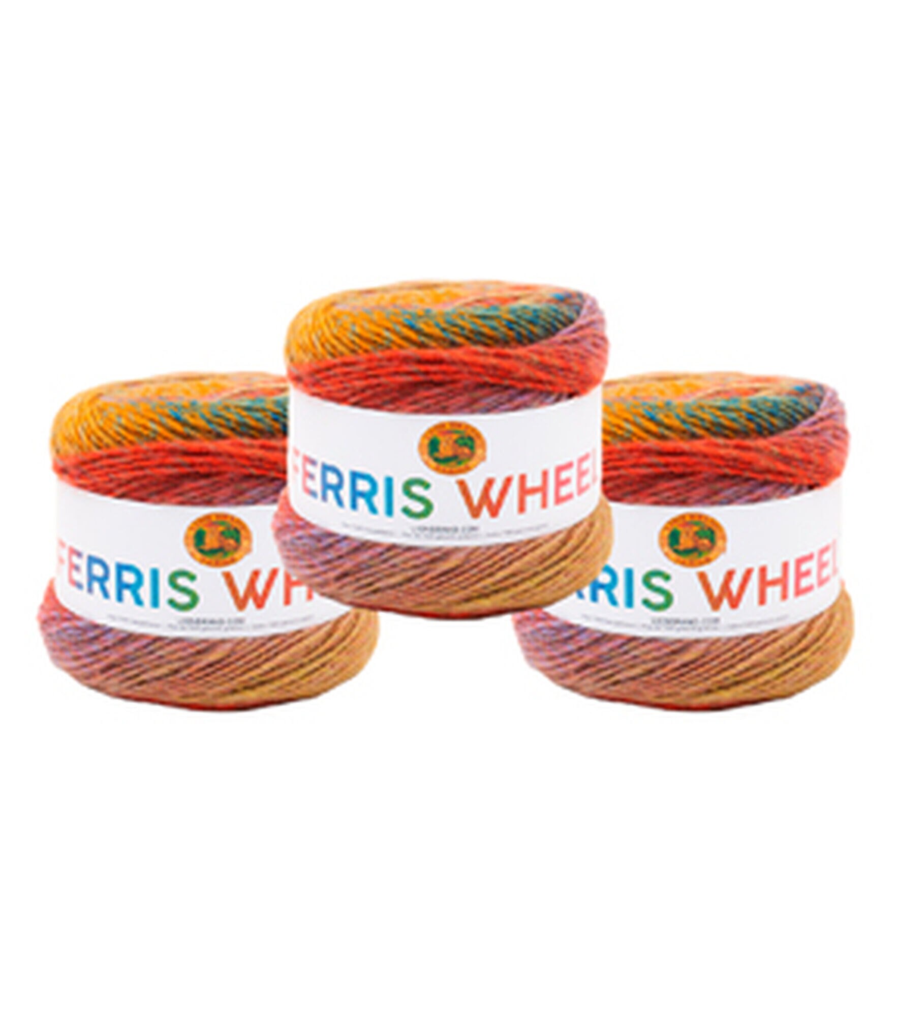 Lion Brand Ferris Wheel Yarn 3 Bundle