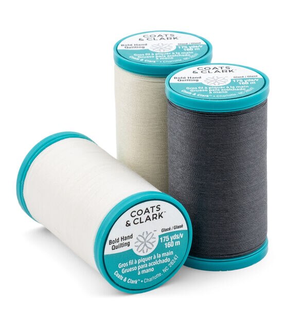 Coats & Clark 175yd Bold 10wt Hand Quilting Thread, , hi-res, image 1