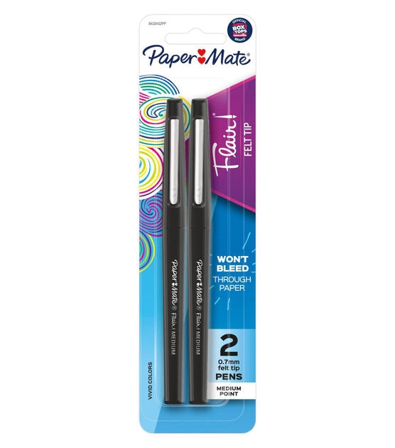 Paper Mate Flair Pens, Assorted Colors, Pack of 20