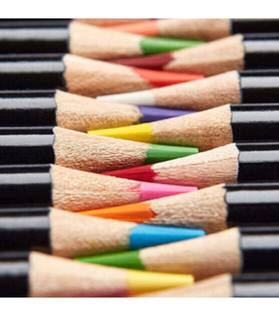 KINGART Soft Core Colored Pencils Set of 36 Unique Vibrant Colors 