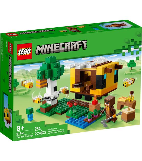 LEGO Minecraft The Bee Cottage 21241 Set, , hi-res, image 4