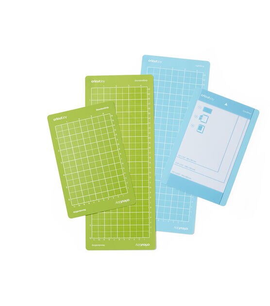 VIKDOOK Cutting Mat for Cricut Joy 4.5” X12” 4.5”X6.5”Green Color Standard  Grip Sticky Cutting Mat 6 Pack Mats