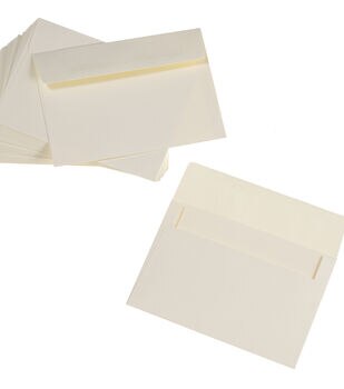 50ct White A7 Cards & Envelopes by Park Lane