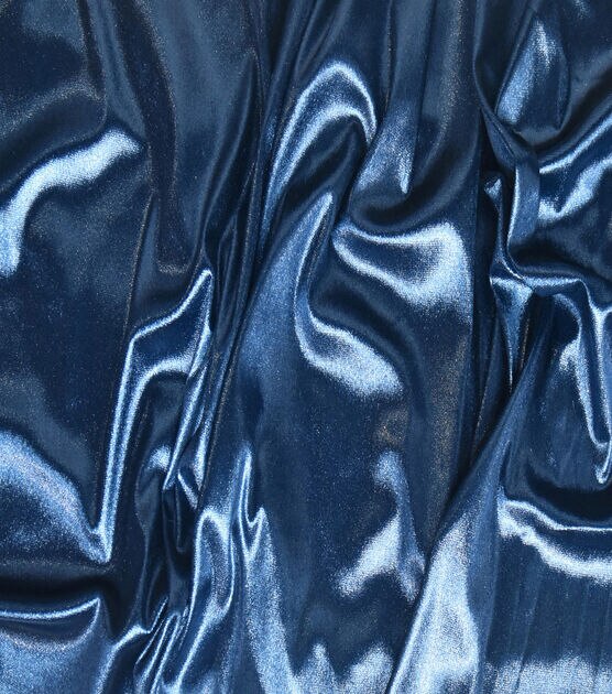 Blue Ultra Luster Velvet Fabric