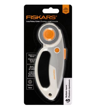 Cutter rotatif 45 mm changement facile Fiskars