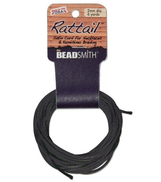 Size #2 - 3MM Royal Satin Cord (Rattail) 144 Yds