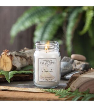 Fireside Scented Jar Candle