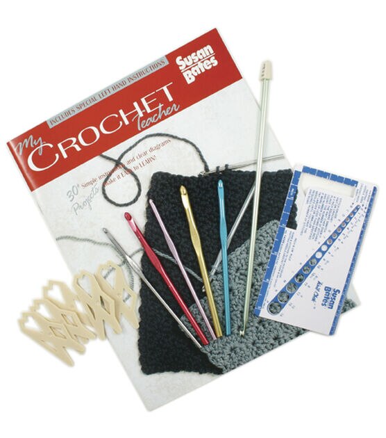 Learn-To-Knit Kit  Knitting kits, Learn to crochet kit, Crochet kit