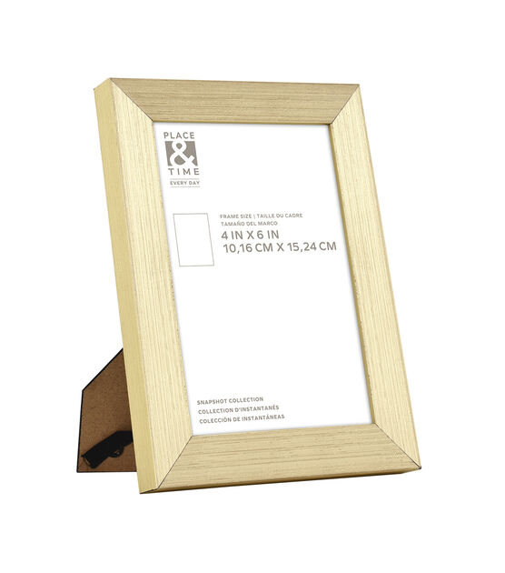 6" x 4" Snapshot Wood & Glass Wall Picture Frames 4pk by Place & Time, , hi-res, image 4