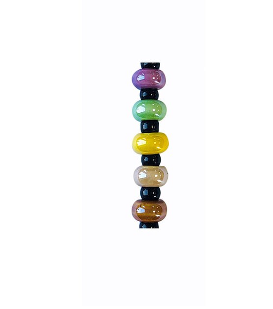 40pc Multicolor Wood Beads by hildie & jo