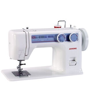 150816 Janome MOD-19 Easy-to-Use Sewing Machine with 19 Stitches, Automatic  Needle Threader and 5-Piece Feed Dogs