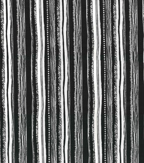 Black Shadow Box Stripe Cotton Fabric by Keepsake Calico | JOANN