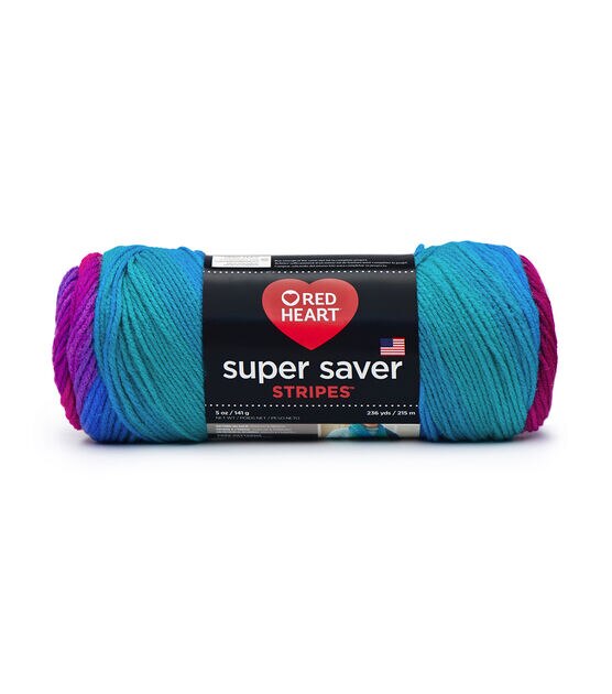 Red Heart Yarns New Super Saver STRIPES and OMBRE