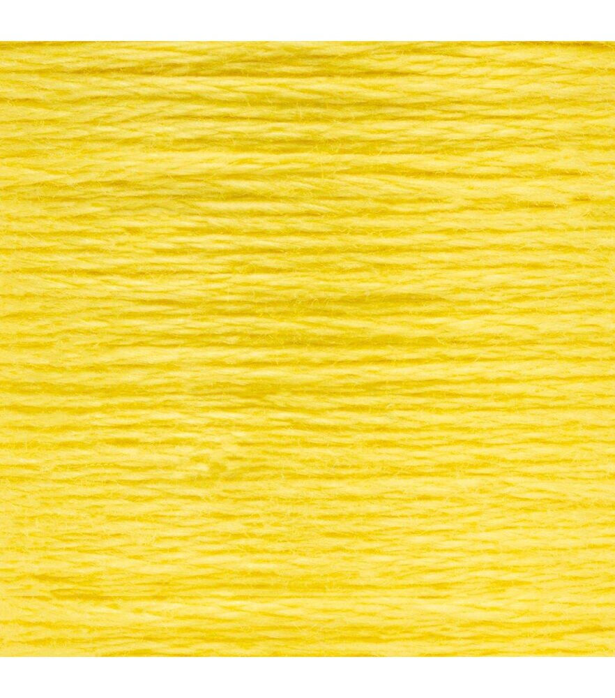 Anchor Cotton 10.9yd Yellows & Browns Cotton Embroidery Floss, 289 Canary Yellow Medium Light, swatch, image 11