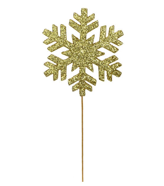 Broyhill Gold Metal Snowflake Decor