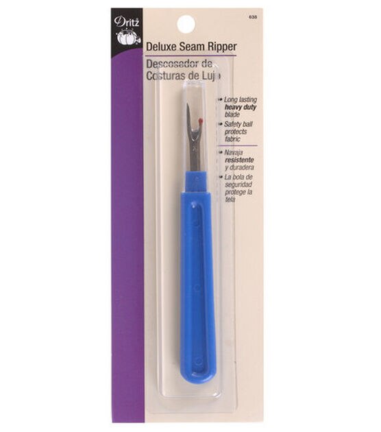 Dritz Deluxe Seam Ripper, Heavy Duty Blade