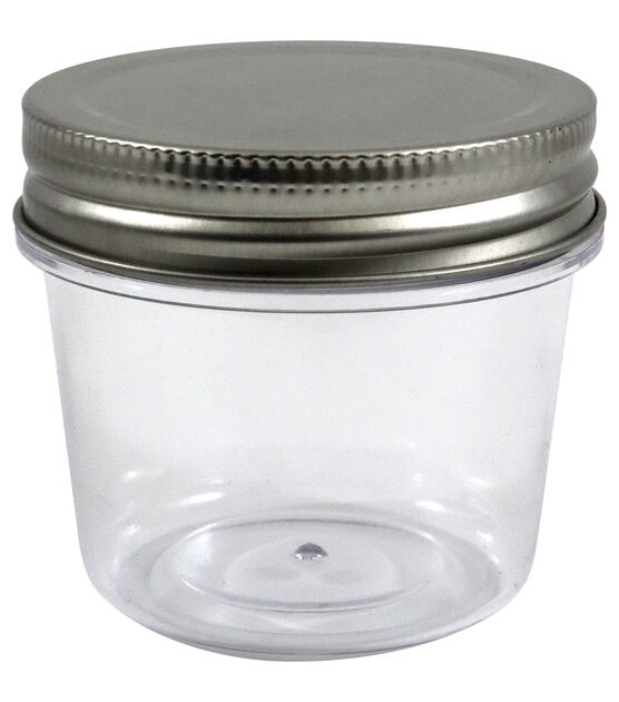 2 Pack of 4 Ounce Glass Stash Jars With Lids 4 Oz 118 Ml 