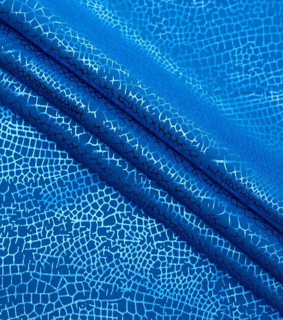 Dragonfly Wing Texture Blue Quilt Foil Cotton Fabric by Keepsake Calico, , hi-res, image 3