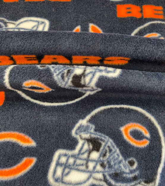 Chicago Bears Fleece Fabric 58