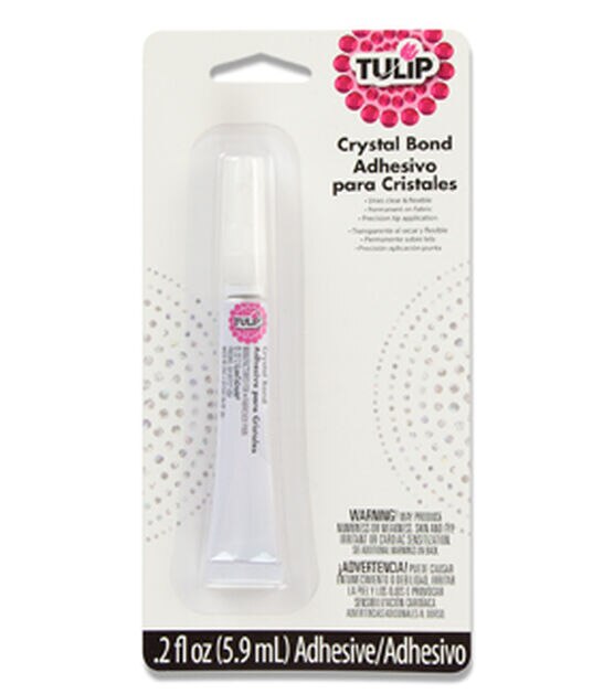 Tulip Crystal Bond Fabric Adhesive 2oz- - ameribaba