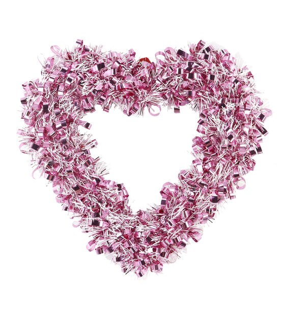 Romantic Valentine's Day Heart Wreath