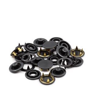 Dritz 3/4 Magnetic Snaps, 12 Sets, Gold