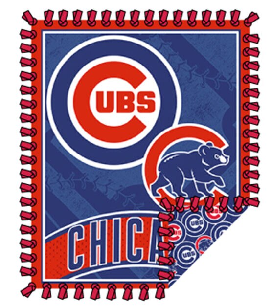 Chicago Cubs Design 1 Afghan Crochet Pattern 